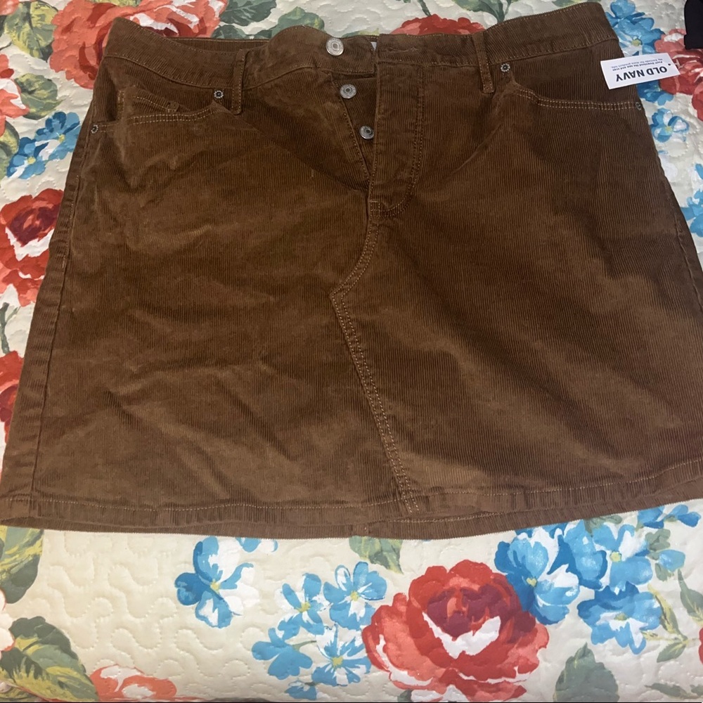 Old Navy Corduroy Skirt NWT 10
